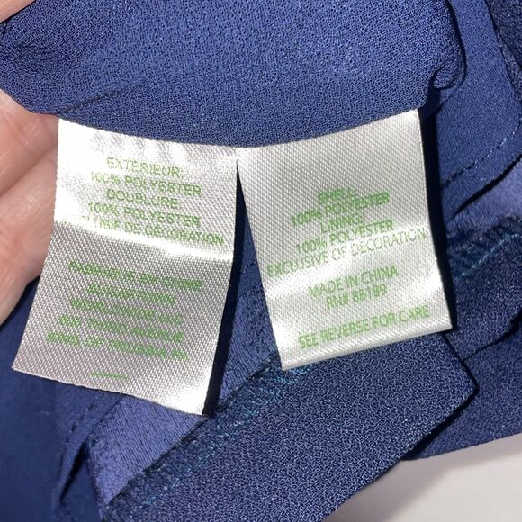 Lilly Pulitzer Navy Blue Shift Dress Size 8 Gold Silver Embroidered Resort Wear - Picture 5 of 11